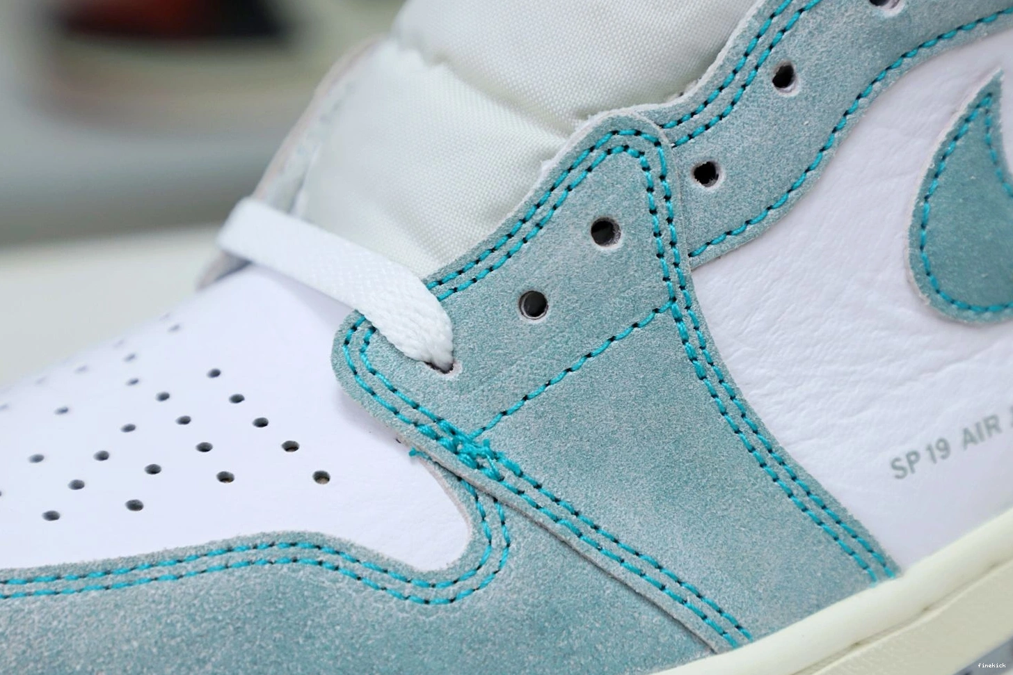 JORDAN RETRO 1 AIR OG GREEN' 'TURBO HIGH 0813